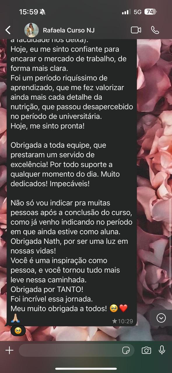 Depoimento real de cliente 21